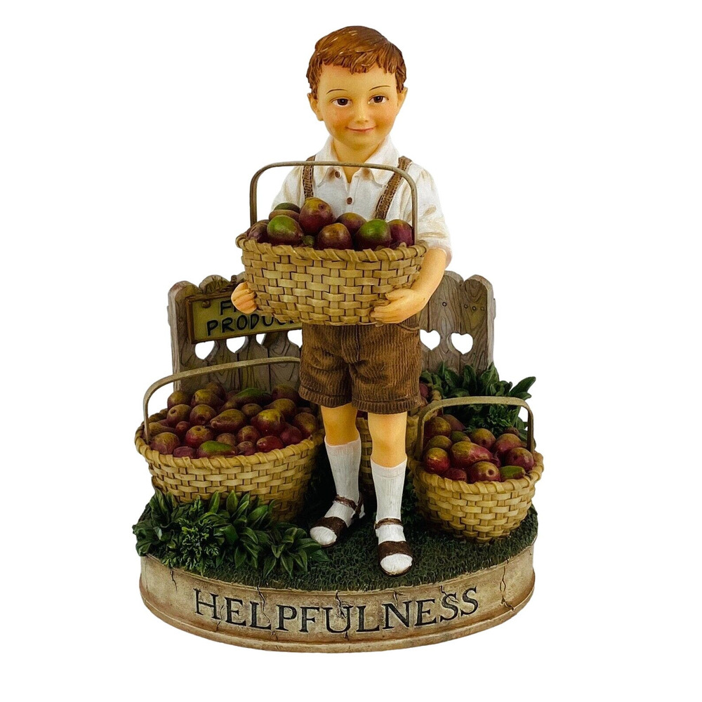 Vintage Virtues Helpfulness Figurine 2002 Kathy Killip Demdaco Figure No Box‎